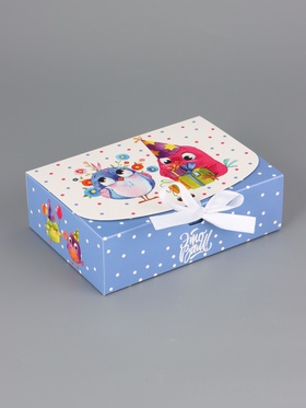 Подарочная коробка сборная с окном «Сюрприз», 16.5×11, 5×5 см 10967606