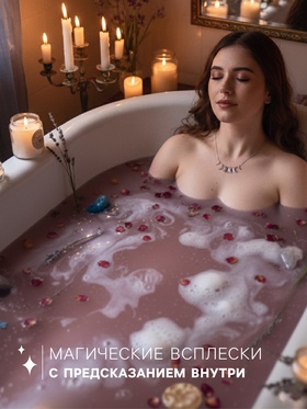 Бомбочка для ванн с шиммером ASTRO FORTUNE бабл - гам, 120 г