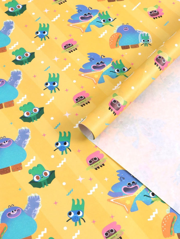 Бумага крафтовая «Ум и Хрум», 70 × 100 см - Фото 1