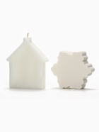 Подарочный набор новогодний: бомбочка снежинка и фигурная свеча дом, URAL LAB - Фото 5