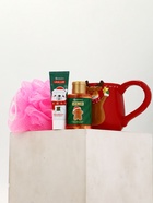 Подарочный набор новогодний «Олень», гель для душа, кружка, мочалка и крем для рук, URAL LAB 10610713