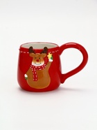 Подарочный набор новогодний «Олень», гель для душа, кружка, мочалка и крем для рук, URAL LAB - фото 809382334