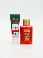 Подарочный набор новогодний «Дед Мороз», гель для душа, кружка, мочалка и крем для рук, URAL LAB - фото 63635921