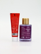 Подарочный набор новогодний «Снеговик», гель для душа, кружка, мочалка и крем для рук, URAL LAB - фото 63828065