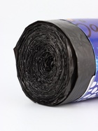 Мешки для мусора 120 л, ПНД, толщина 15 мкм, 10 шт. в рулоне, чёрные - Фото 2