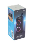 УЦЕНКА Портативная колонка Luazon LZZ-62, 10 Вт, 800 мАч, подсветка, micro SD, чёрная - Фото 8