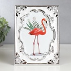 УЦЕНКА Фоторамка для фото 13×18 см «Старинная рама», пластик под металл, серебро с белым, 20.7×15.2 см 10971798