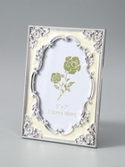 УЦЕНКА Фоторамка для фото 13×18 см «Старинная рама», пластик под металл, серебро с белым, 20.7×15.2 см 10971798