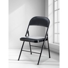 УЦЕНКА Стул складной С-2589 черный - Фото 2