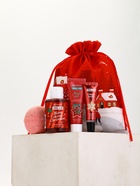 Новогодний подарочный набор косметики в мешке, домики, URAL LAB 10891079