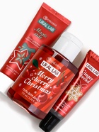 Новогодний подарочный набор косметики в мешке, домики, URAL LAB 10891079