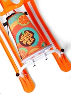 УЦЕНКА Снегокат «Twiny 2» Чебурашка, со спинкой, с родительской ручкой, оранжевый, TW2/ЧБ1 Nika - Фото 11