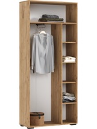 УЦЕНКА Гостиная Роджина, 2600×350×1826, Белый глянец/Дуб крафт - Фото 3