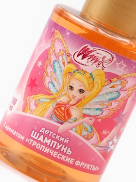 Шампунь детский, аромат тропические фрукты, 100 мл, Винкс