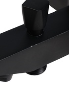 УЦЕНКА Смеситель для ванны ZEIN Z3843, однорычажный, душевой набор, лейка 5 режимов, черный - Фото 5