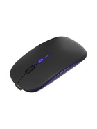 УЦЕНКА Мышь MB-2.4 беспроводная, оптическая, подсветка, 1600 dpi, USB+BT, чёрная - Фото 12