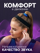 УЦЕНКА Наушники беспроводные Mybit Pro13, TWS, вкладыши, BT 5.0, 30/180 мАч, прозрачный кейс, розовые - Фото 4