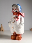 УЦЕНКА Копилка для денег «Снеговик», 49×22×16 см 10972096