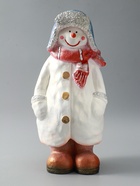 УЦЕНКА Копилка для денег «Снеговик», 49×22×16 см 10972096