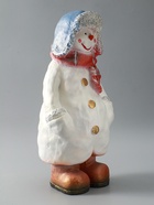 УЦЕНКА Копилка для денег «Снеговик», 49×22×16 см 10972096