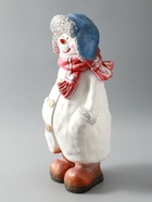 УЦЕНКА Копилка для денег «Снеговик», 49×22×16 см 10972096