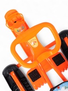 УЦЕНКА Снегокат «Тимка спорт 4-1» Лисёнок, со спинкой, оранжевый, ТС4-1/Л2 Nika - Фото 10