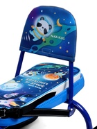 УЦЕНКА Снегокат «Тимка спорт 4-1» Космический, со спинкой, синий, ТС4-1 М/К Nika Kids - Фото 15