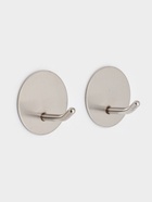 УЦЕНКА Набор крючков металлических на липучке 2 шт "Классика" круг - Фото 4