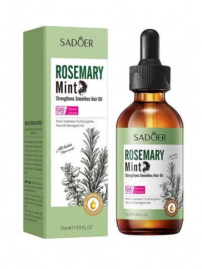 УЦЕНКА Масло розмарина для кожи головы и волос, против выпадения и для роста, 50 мл