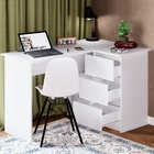 УЦЕНКА Стол компьютерный, 1244×850×770, Белый - Фото 2