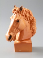УЦЕНКА Копилка "Голова коня Гнедая" высота 25 см, коричневый - Фото 7