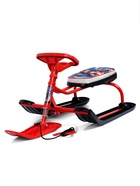 УЦЕНКА Снегокат «Тимка Спорт 2+» с галактическим роботом, красный, ТС2+/ГР Nika Kids - Фото 6