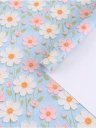 Бумага упаковочная крафтовая «Цветочная», 50 ? 70 см (комплект 10 шт) - фото 64672575