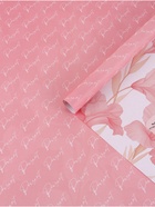 Бумага упаковочная двухсторонняя «Цветы»,  70 х 100 см 10889824