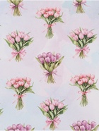 Бумага упаковочная глянцевая «Букетик цветов», 70 × 100 см 10889834