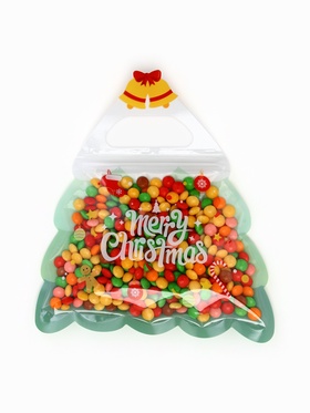 Сладкий подарок шоколадное драже в дой-паке «Новогодняя ёлочка»