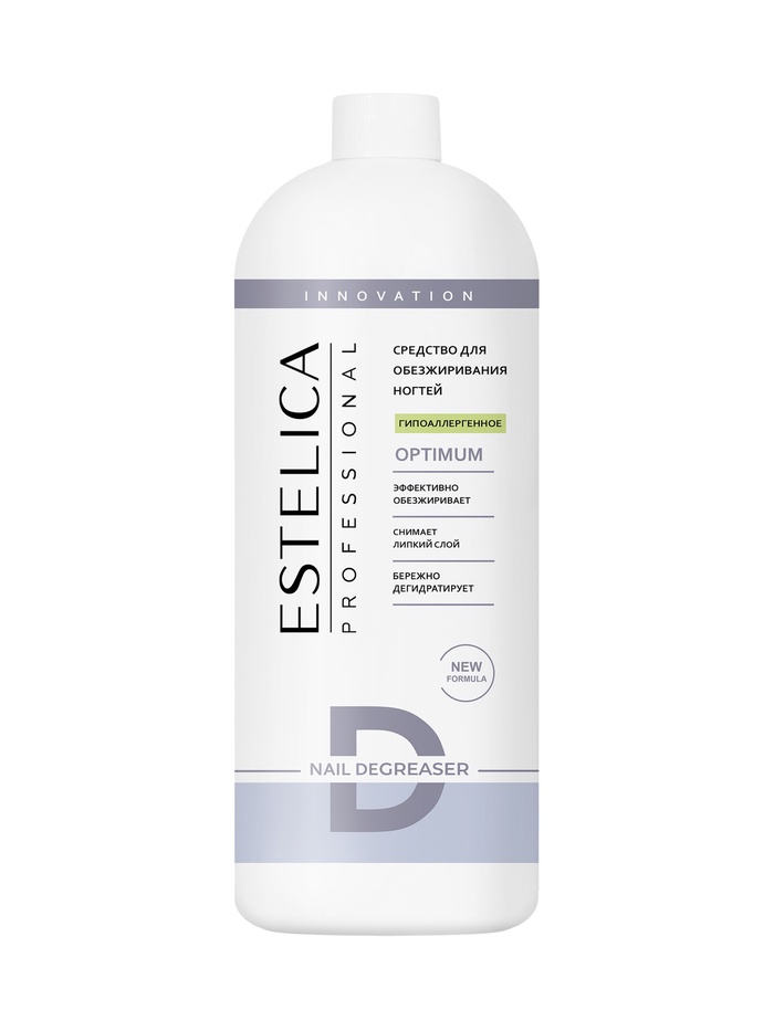 Обезжириватель для ногтей ESTELICA Professional снятие липкого слоя, гипоаллергенное, 1000 мл - Фото 1