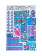 УЦЕНКА Снегокат «Тимка спорт 1+» с бабочками 3D, розовый, голубой, ТС1+/БО Nika - Фото 14