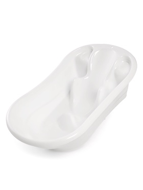 Ванна детская с горкой, белый