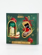 Подарочный набор новогодний «Ароматы праздника», гель для душа, яблоко, 100 мл и носки, URAL LAB 10885093