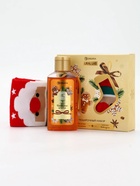 Подарочный набор новогодний «Ароматы праздника», гель для душа, печенье, 100 мл и носки, URAL LAB 10885095