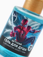 Гель для душа детский, аромат бабл-гам, 100 мл, Человек паук - Фото 2