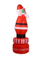 Надувная фигура «Дед Мороз» 210 см - Фото 3