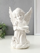 УЦЕНКА Статуэтка «Ангелочек сидячий с чашей» 33×21×17.5 см 10972543