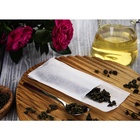 УЦЕНКА Набор фильтр-пакетов для заваривания чая, для чайника, 100 шт., 5 х 12 см - Фото 4