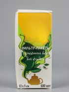 УЦЕНКА Набор фильтр-пакетов для заваривания чая, для чайника, 100 шт., 5 х 12 см - Фото 6