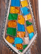 УЦЕНКА Сувенир «Кошка в галстуке из мозаики», 100×16×7 см, дерево - Фото 3