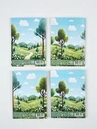 Набор блокнотов 4 шт. А6, 32 листа "Зверюшки" 10888046