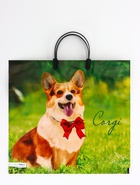 Пакет «Корги», полиэтиленовый, пластиковая ручка, 37×35 см, 90 мкм 10958906