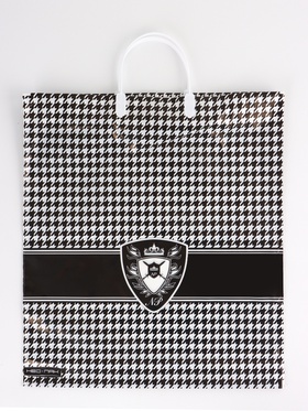 Пакет "Герб, полиэтиленовый с вырубной ручкой, пласт. 38х44 см, 90 мкм (5 шт)